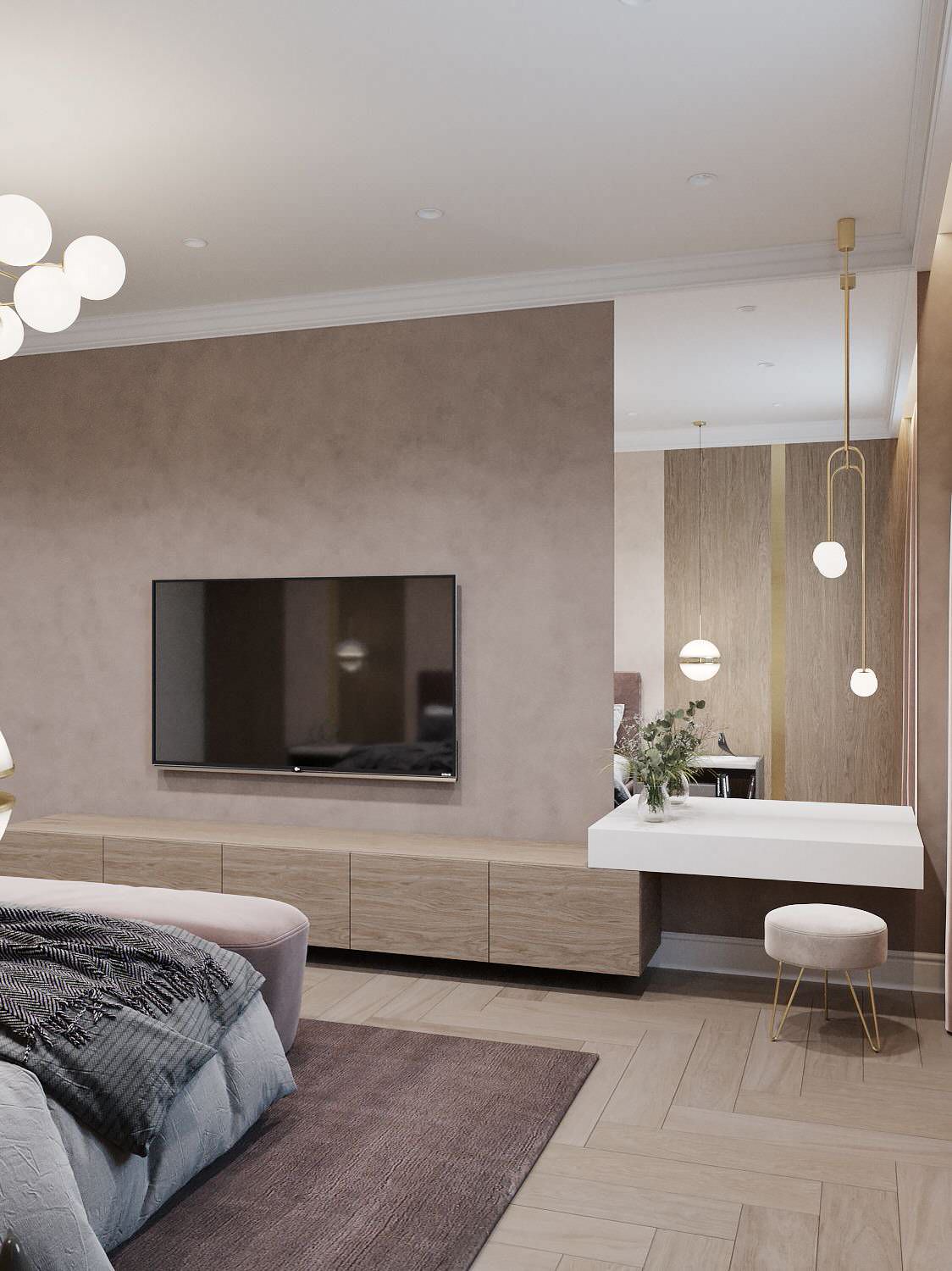 Трех комнатная квартира для успешной пары