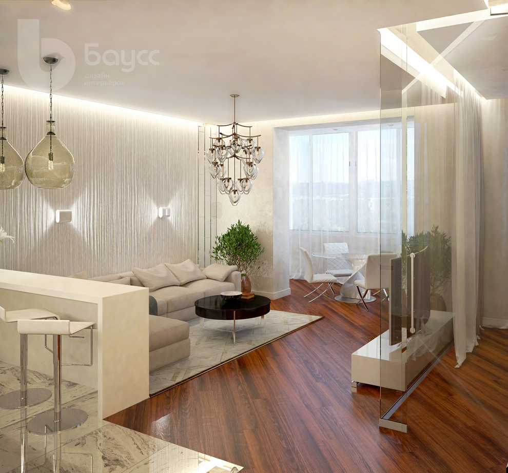 Проект "СВЕТЛЫЙ". Квартира-студия 54 кв. м