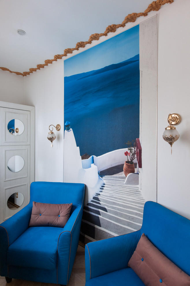 Французский прованс с элементами шебби-шик.