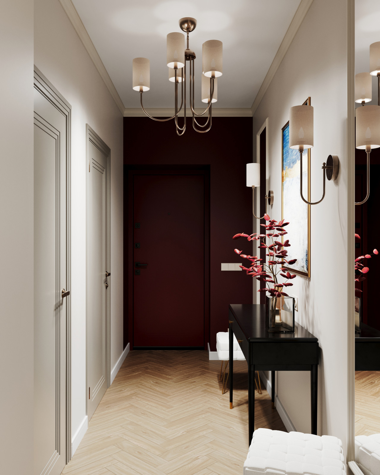 Элегантная квартира с нотками классики