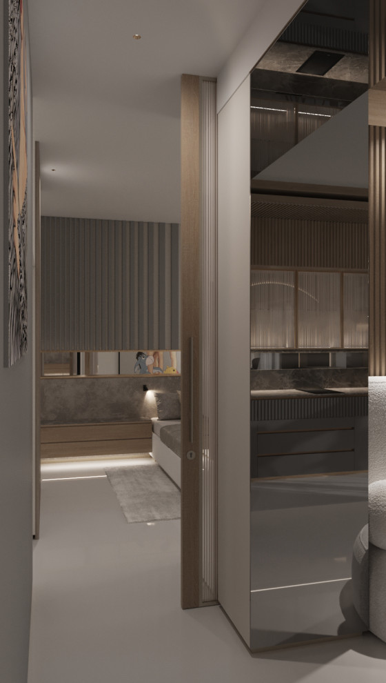 Квартира для молодого человека 60м²