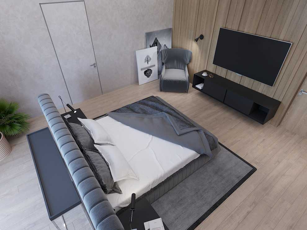 Коттедж Рощино, второй этаж