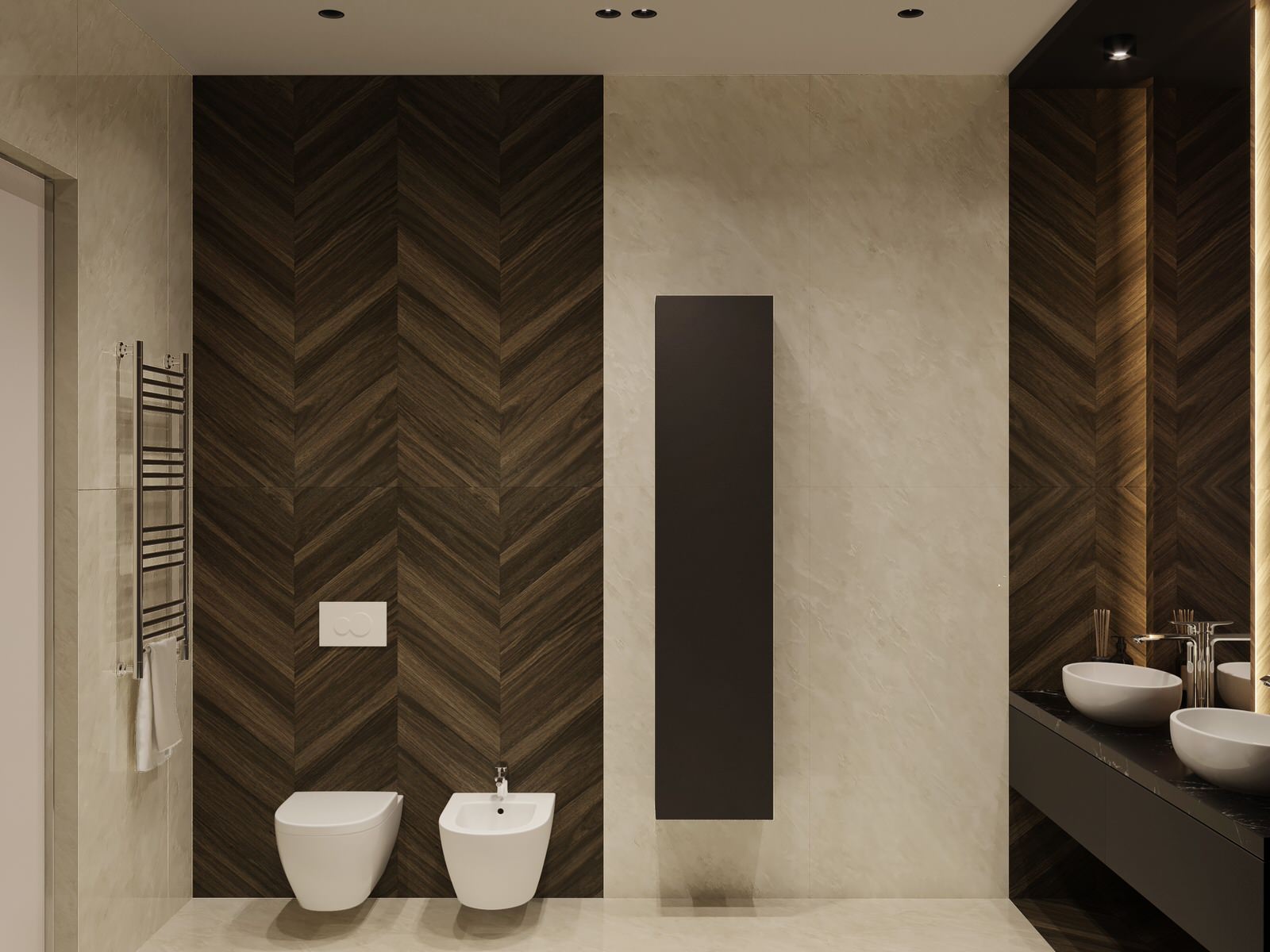 Интерьер квартиры в ЖК Montblanc 150 м^2