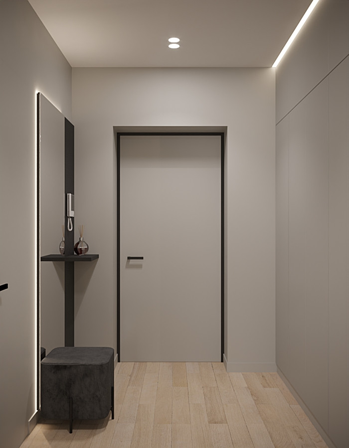 Проект квартиры минимализм