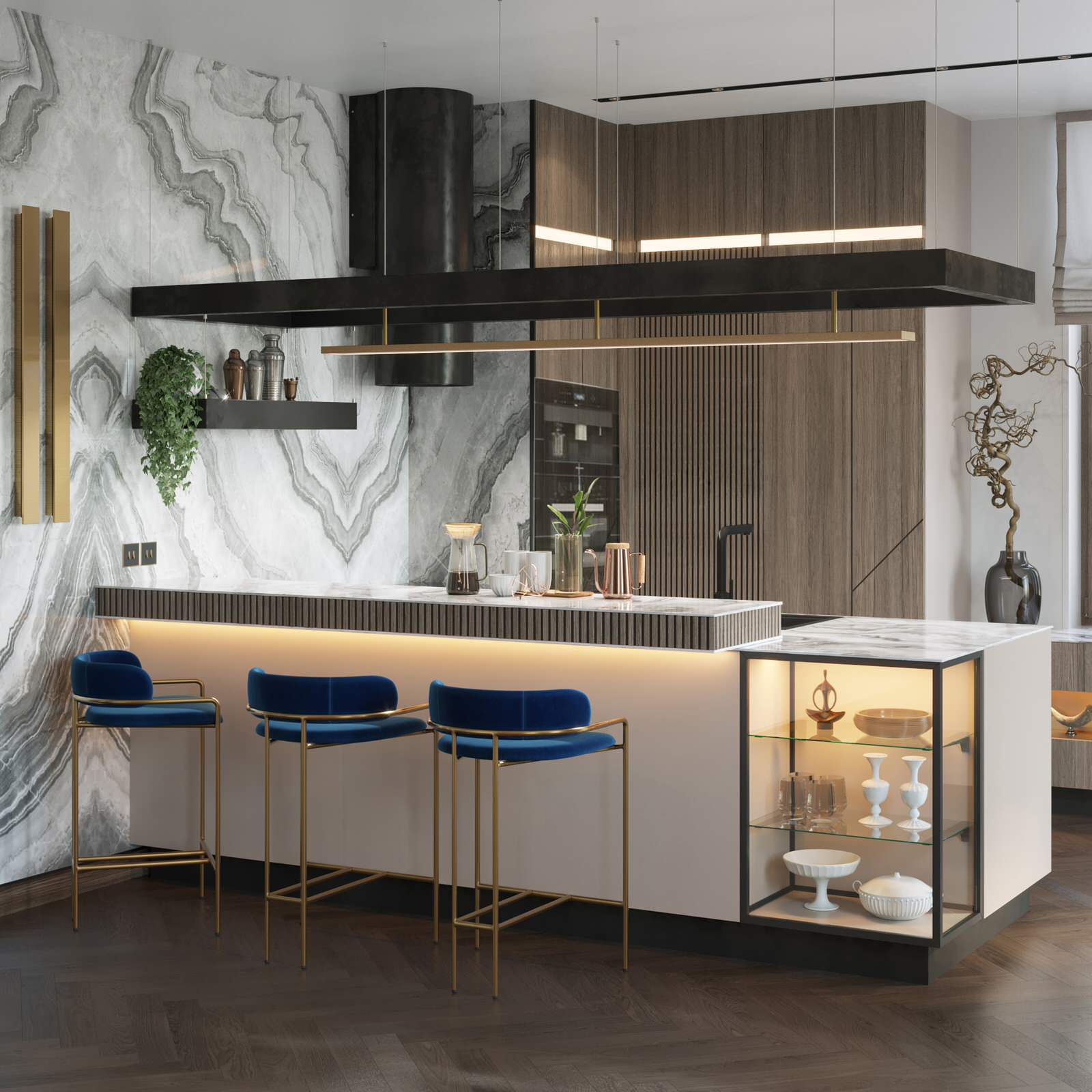 Обложка проекта: Квартира для молодой семьи 150м2