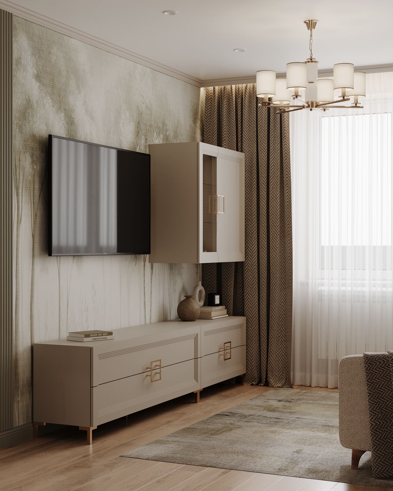 Интерьер квартиры в ЖК "Все свои"