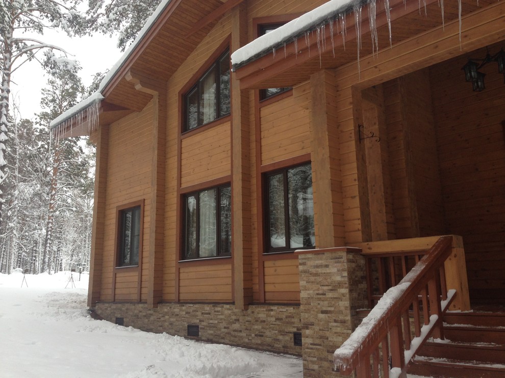 Дома из клееного бруса