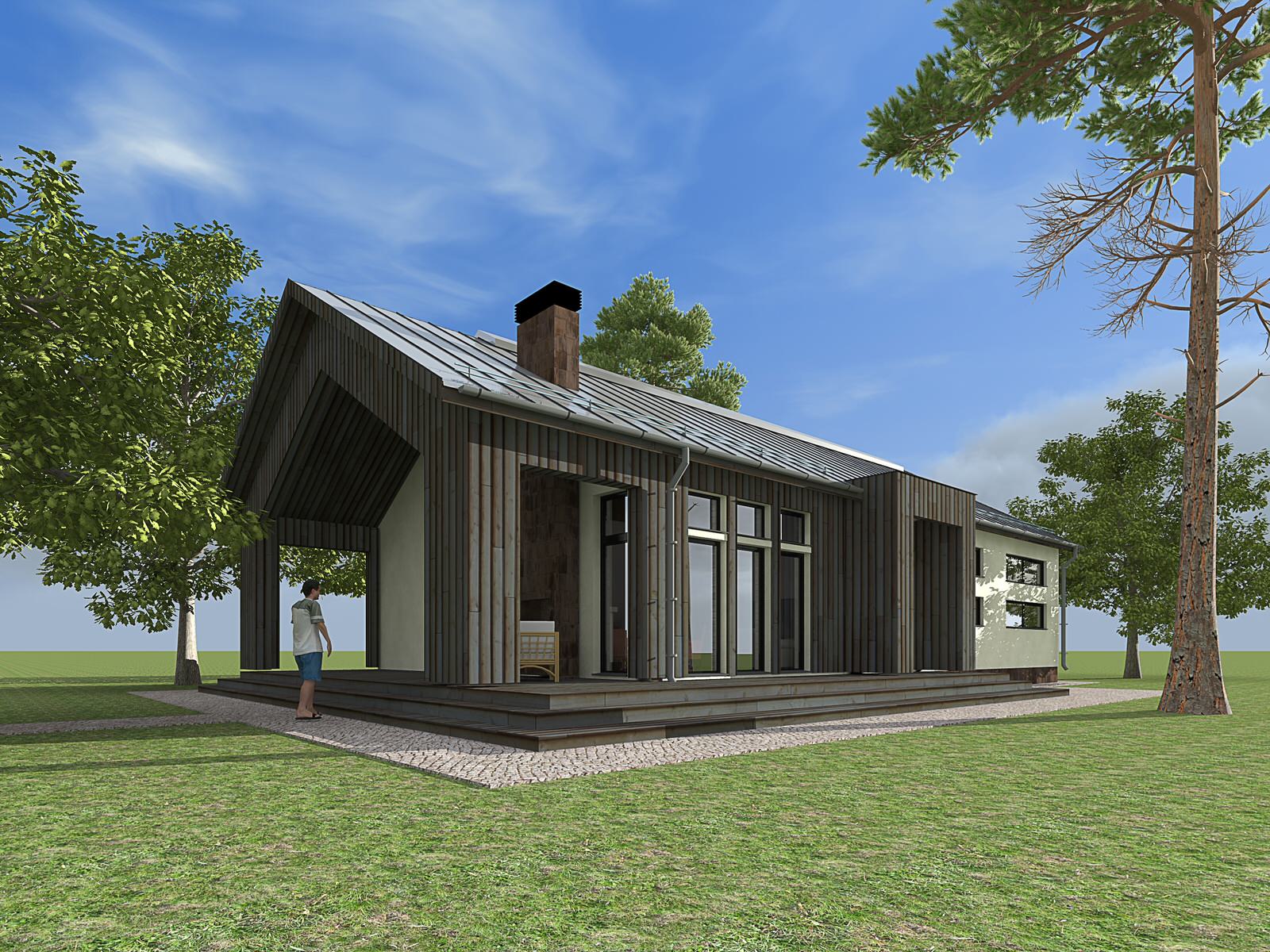 Каркасный дом