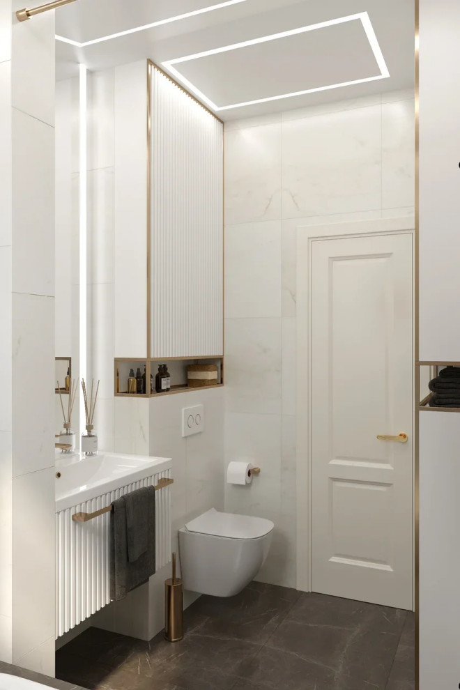 Частный дом, дизайн-проект неоклассика