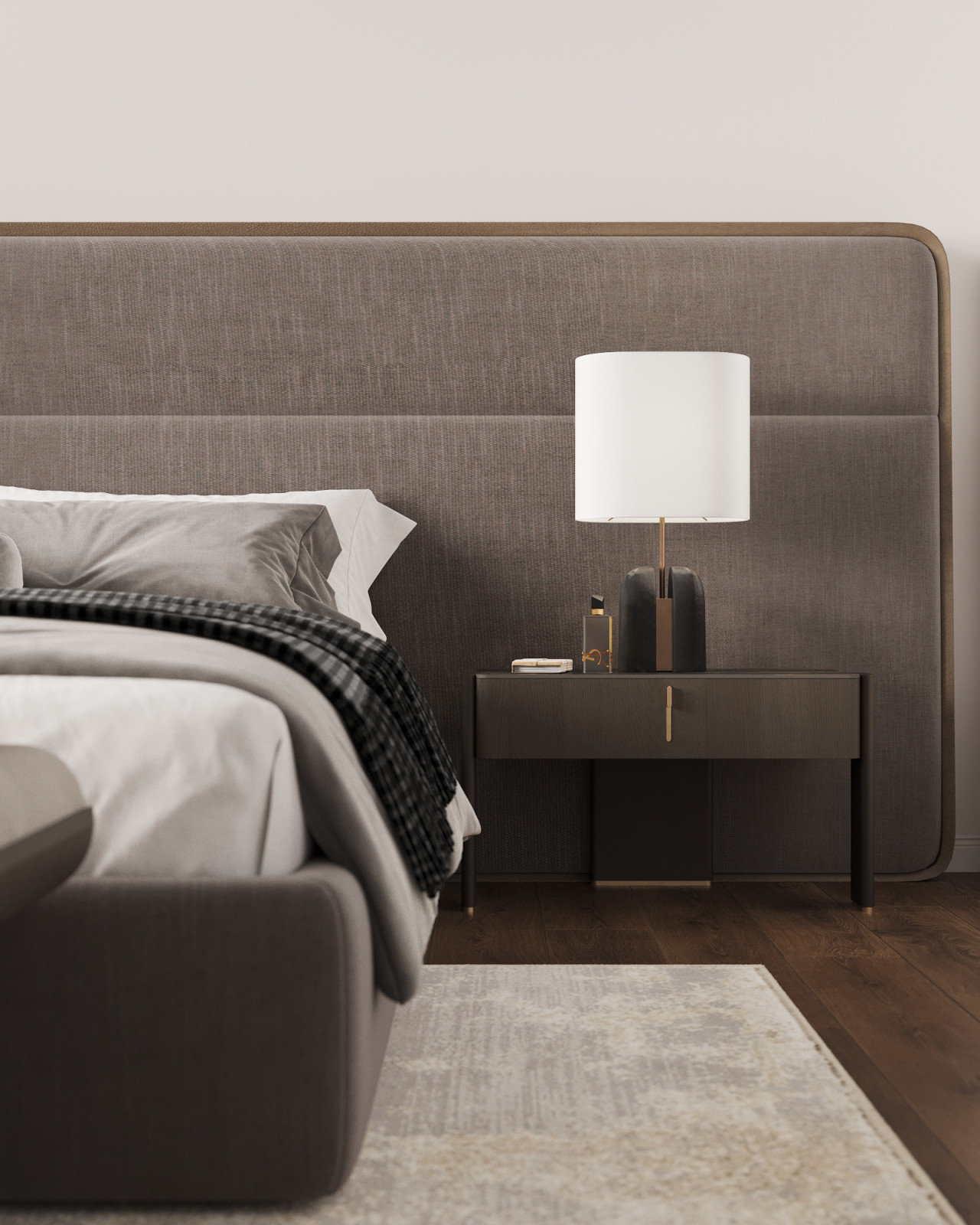 Дом 268м2. Спальня