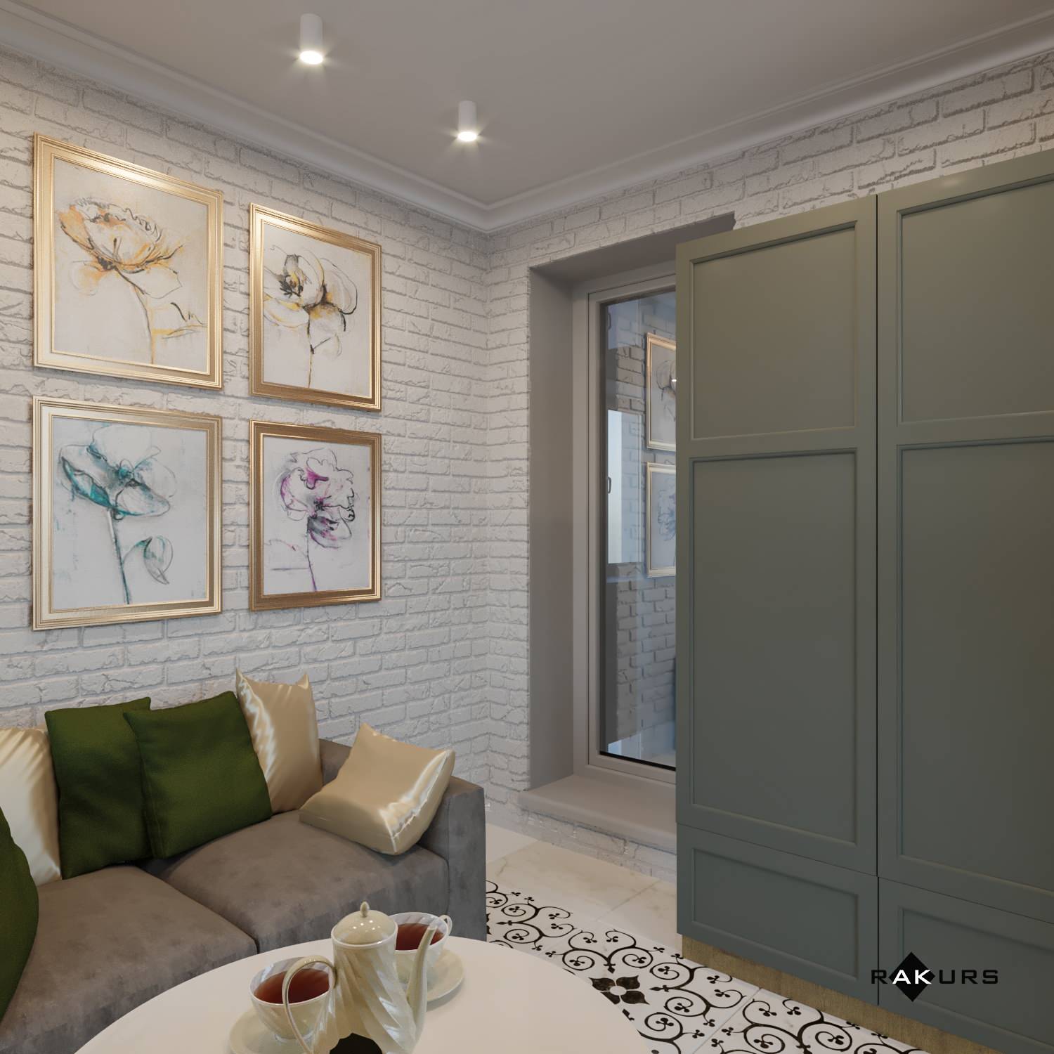 Проект квартиры пр. Комарова