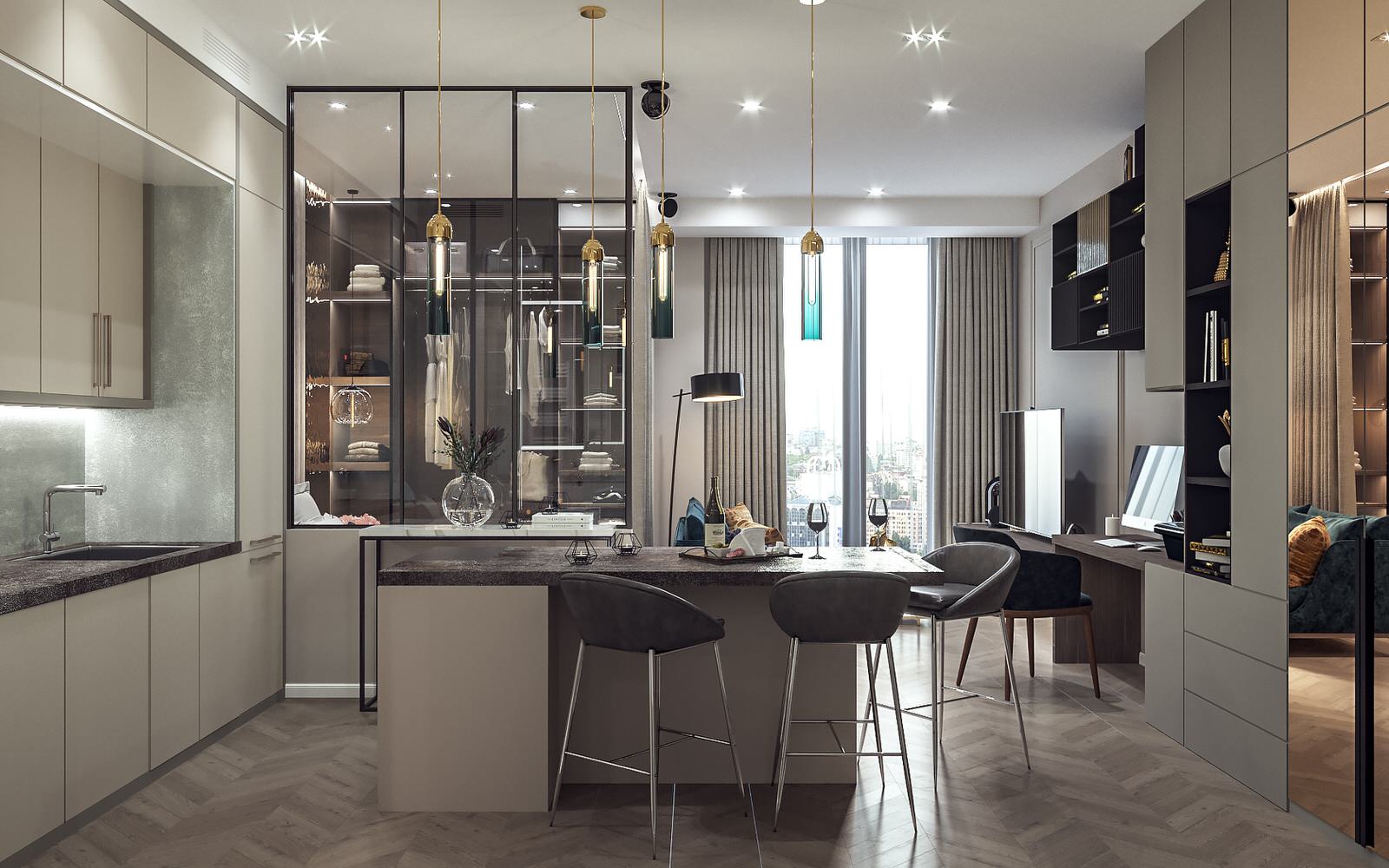 Визуализация студии