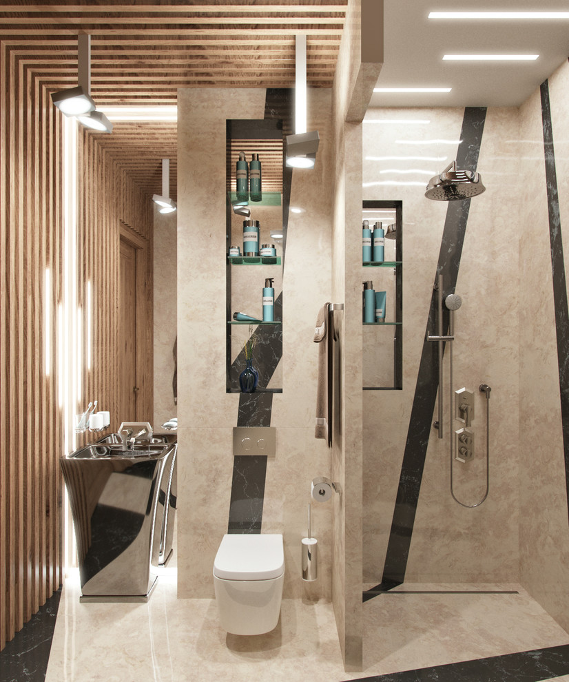 Современная интерпретация шале, просторный загородный дом