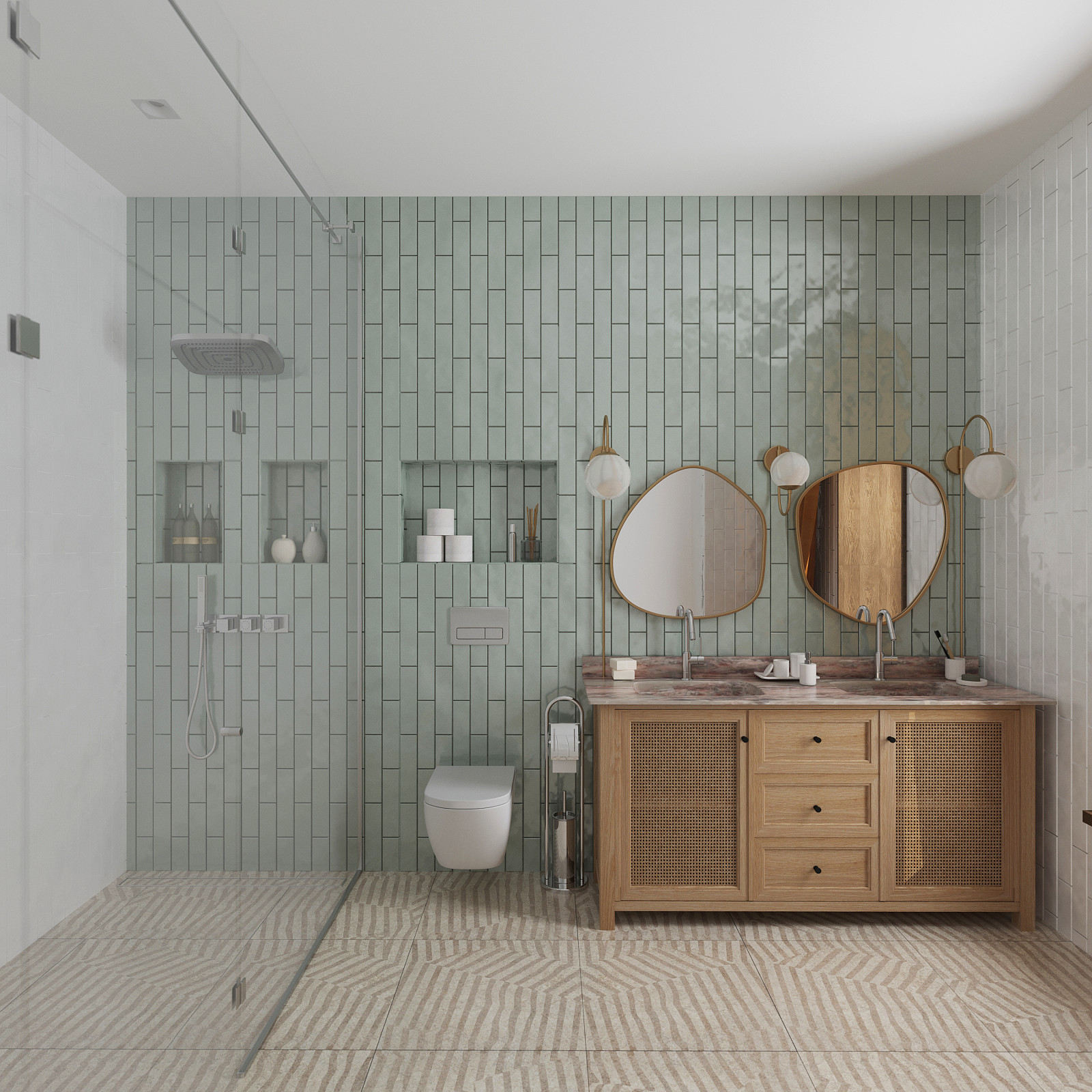 Ванная комната 2 варианта