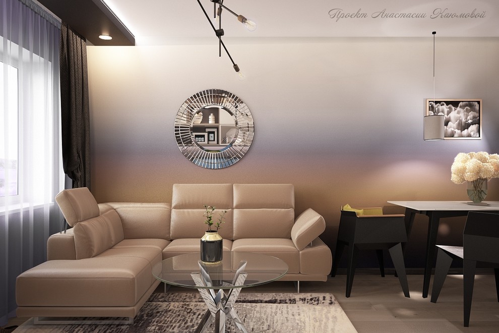 Кухня-гостиная для молодой семьи