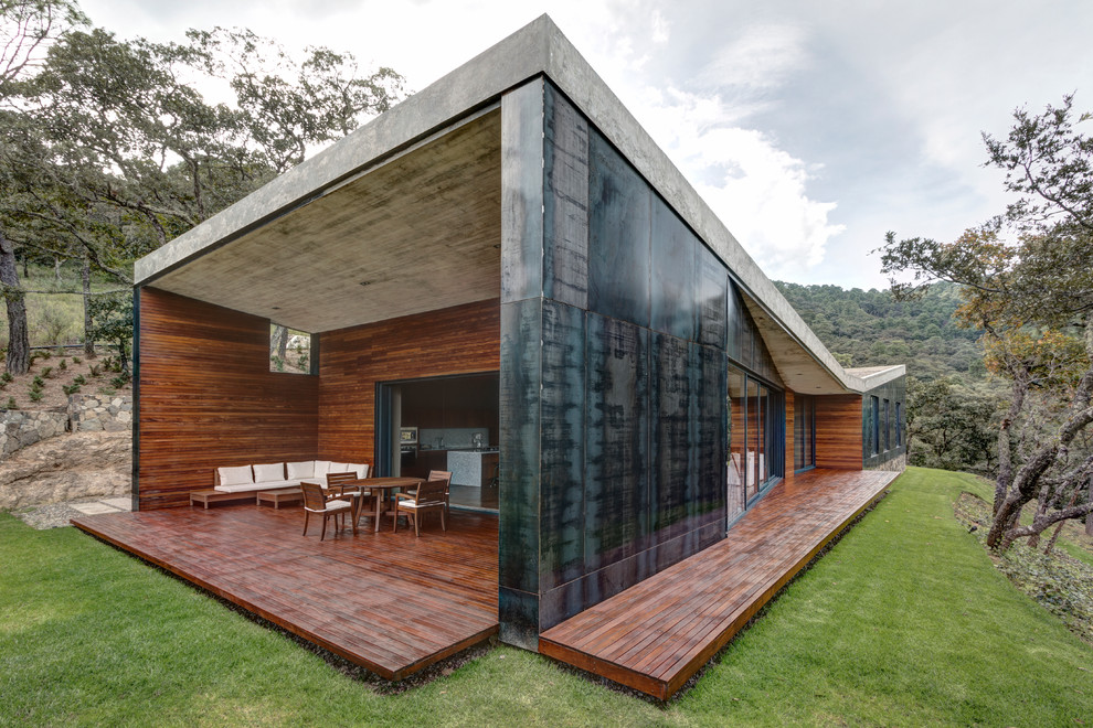 Houzz Мексика: Убежище для холостяка на холме