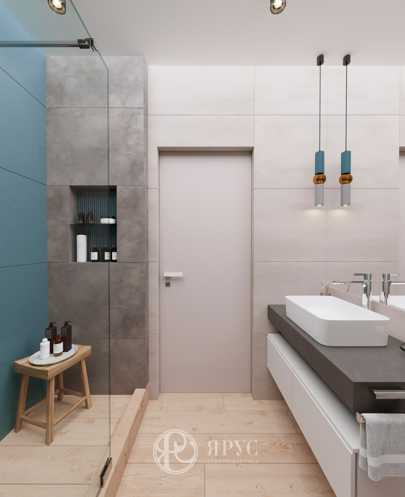 Однокомнатная квартира в современном стиле