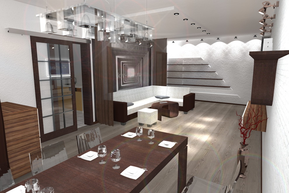 Обложка проекта: Проект квартиры г. Москва (два варианта)