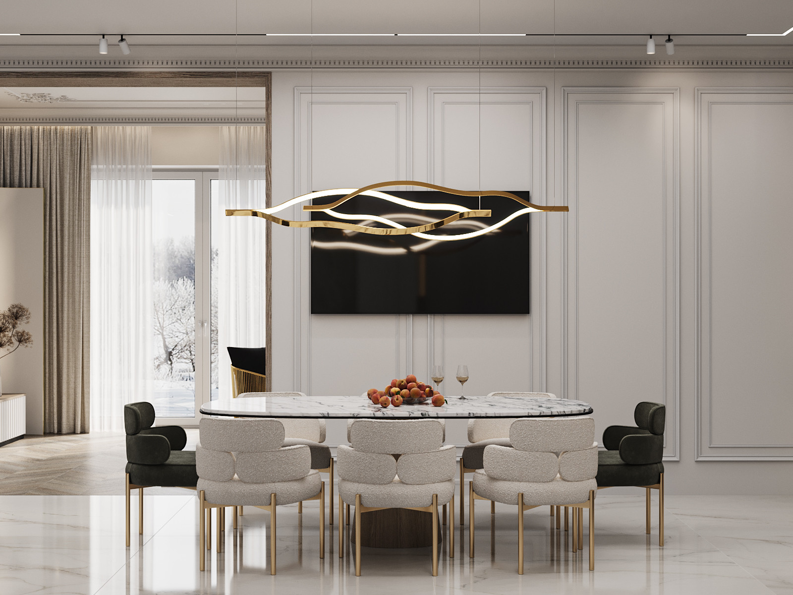 Дом Новые Вешки (Загородный дом 218м2 г. Москва)