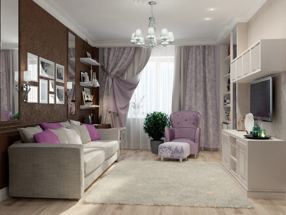 гостиная в классическом стиле