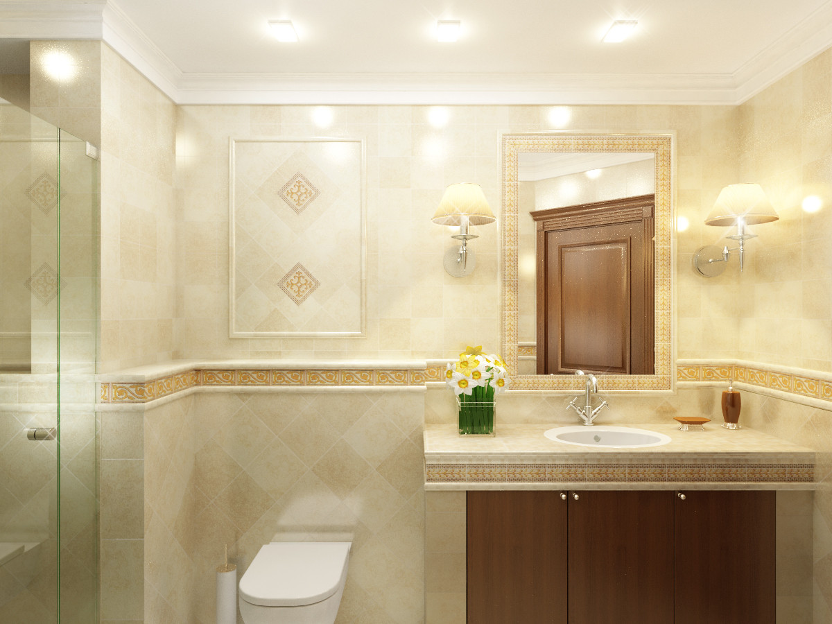 Маленькая квартира в легком классическом стиле