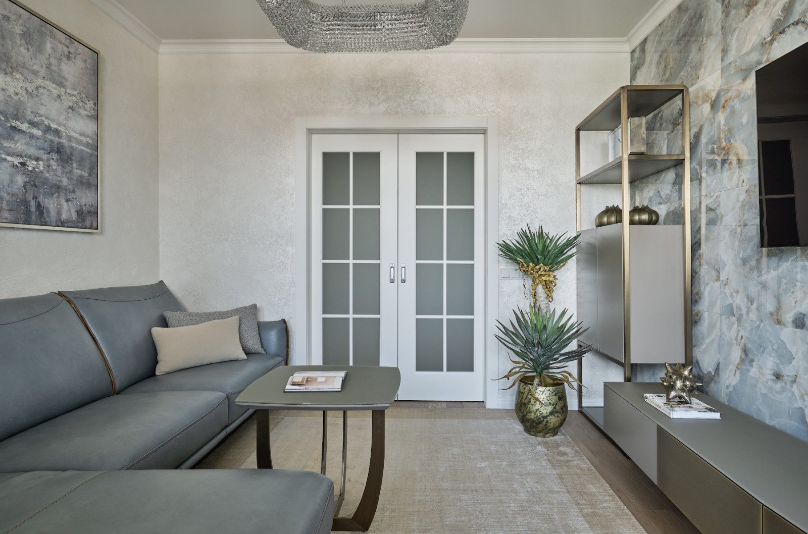 Интерьерная съёмка квартиры на Ботанической (Москва)