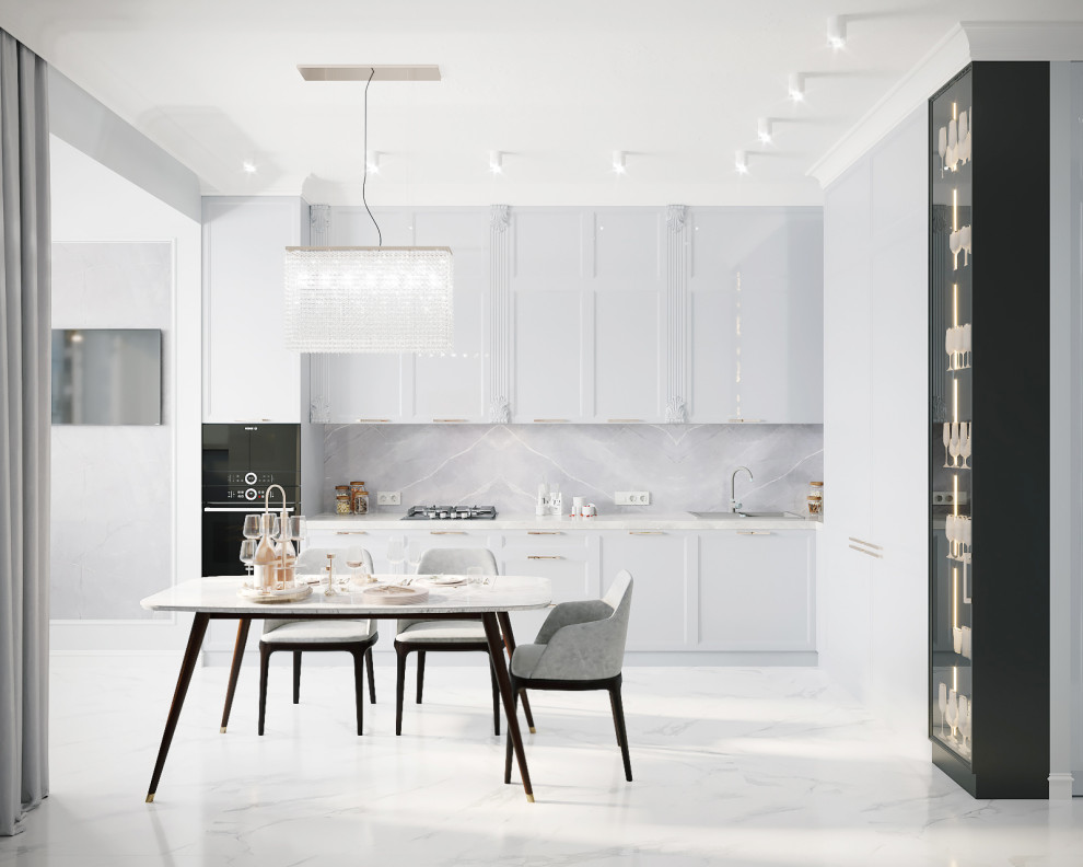 Кухня в проекте "Сапфир"