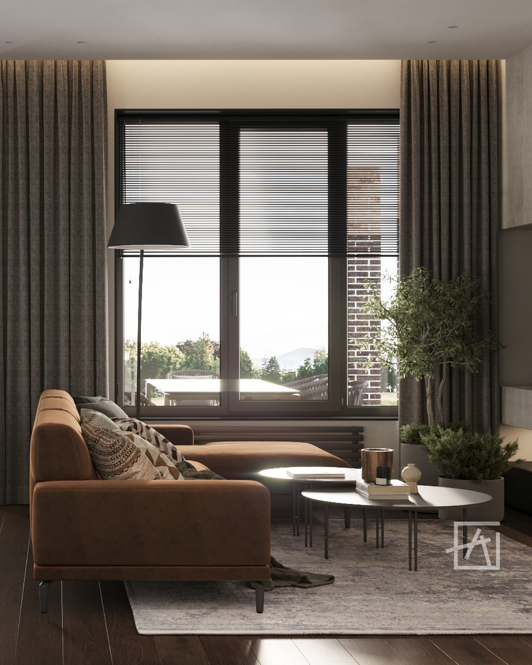 Кухня-гостиная в частном доме