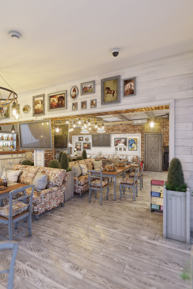 Кафе в стиле прованс