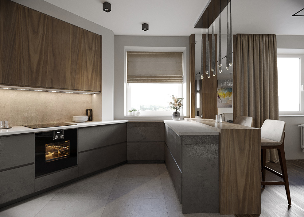 Обложка проекта: Квартира на Гарибальди, 130 м2