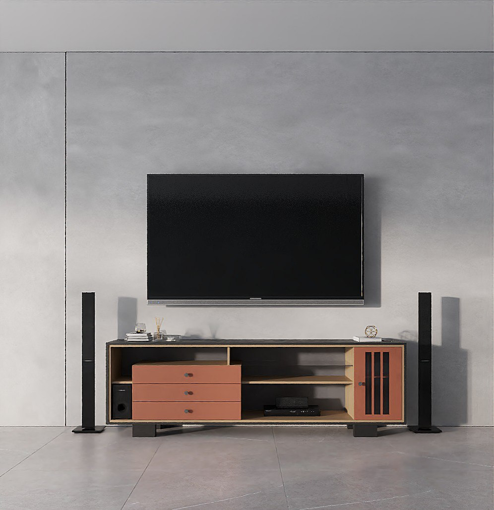 Обложка проекта: ЗОНА ТВ из гостинного гарнитура "Comdreg 23"