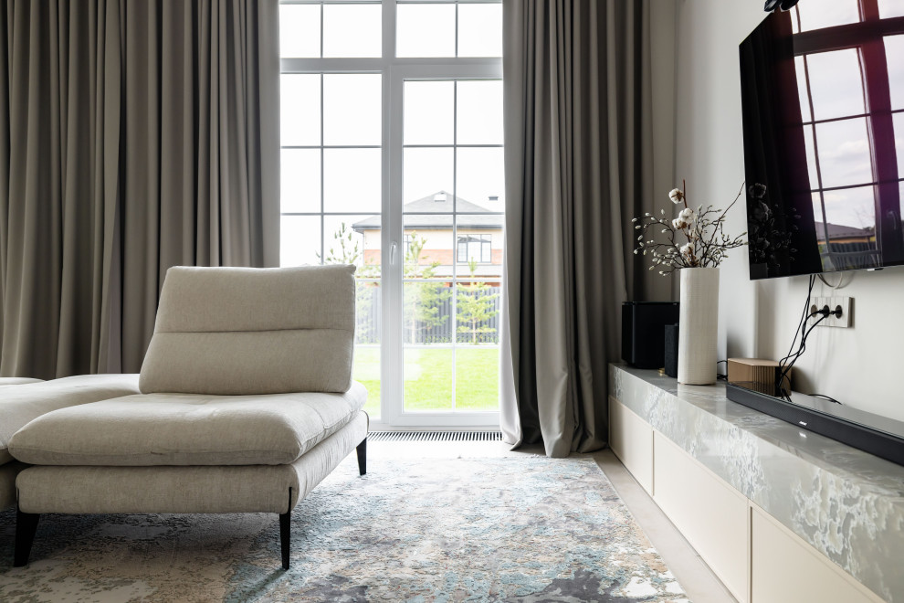 Элегантная квартира: светлые тона и изысканность