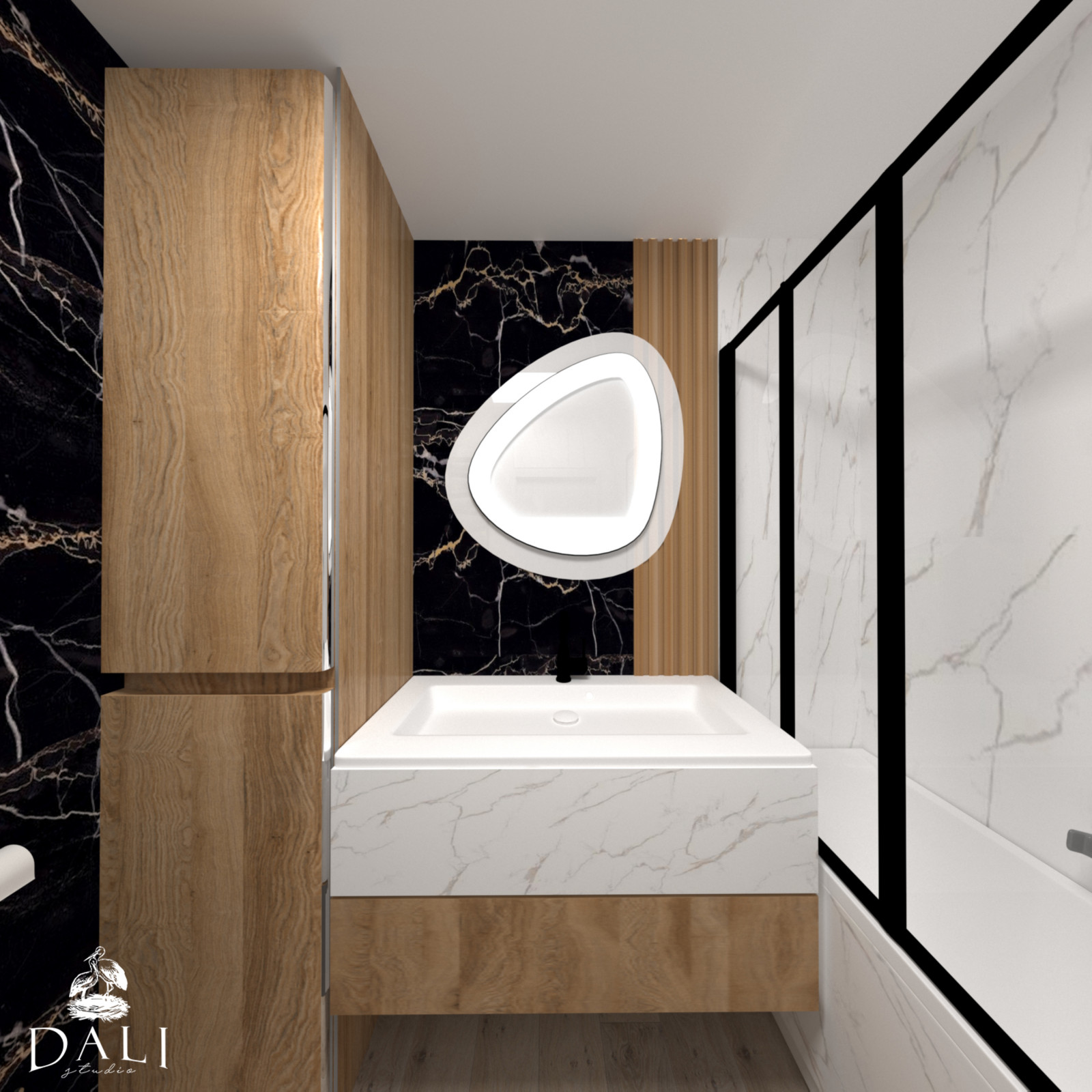 Дизайн интерьера квартиры в ЖК Полярная-25