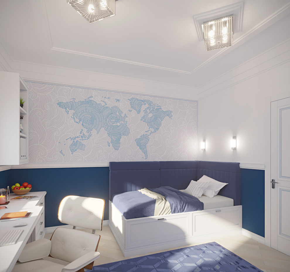 Дизайн-проект интерьеров в жилой квартире