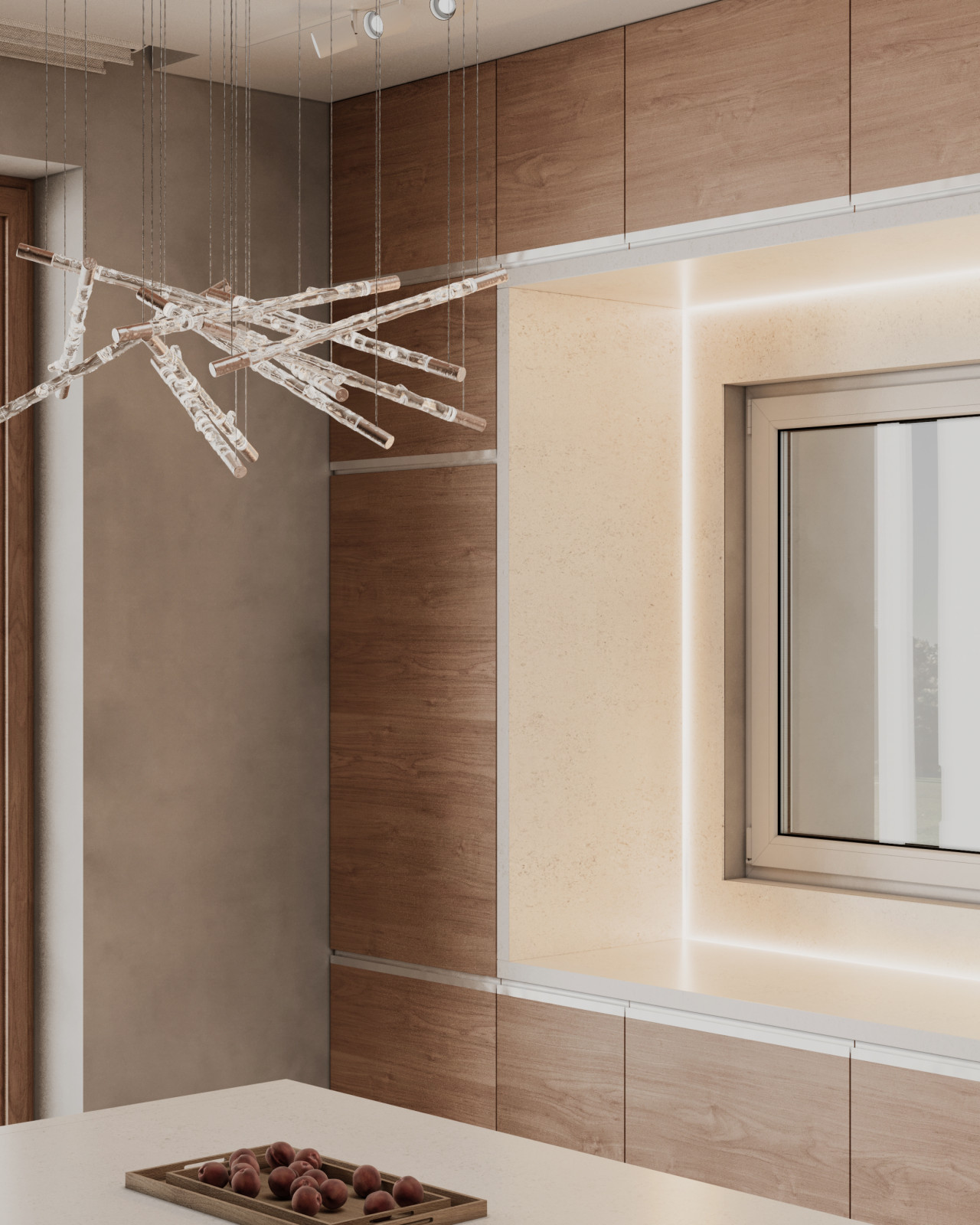 Обложка проекта: Кухня в частном доме