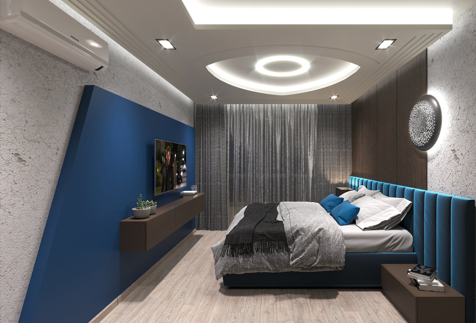 Современная планировка трёхкомнатной квартиры 110 м² в ЖК «Новое Тушино»