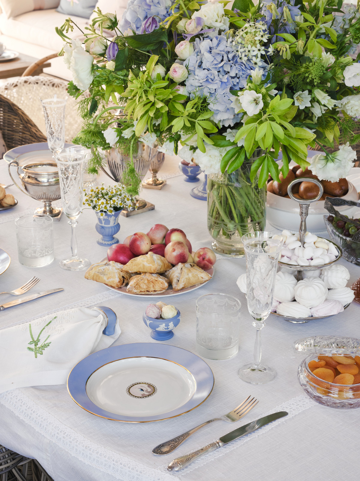 Сервировка «Чаепитие в русском стиле»