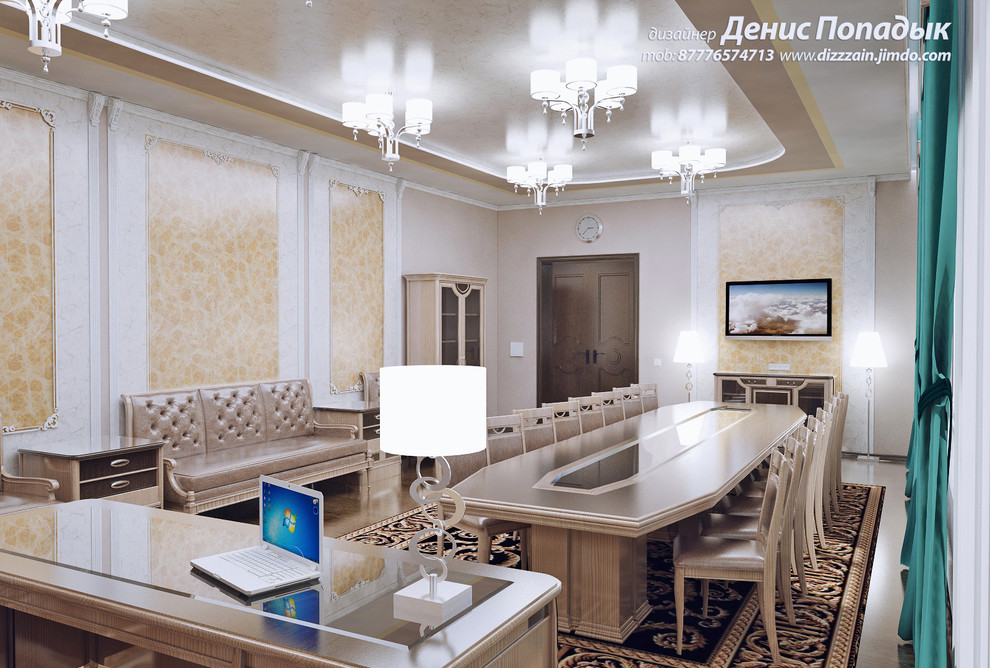 Проект интерьера КАБИНЕТА РЕКТОРА