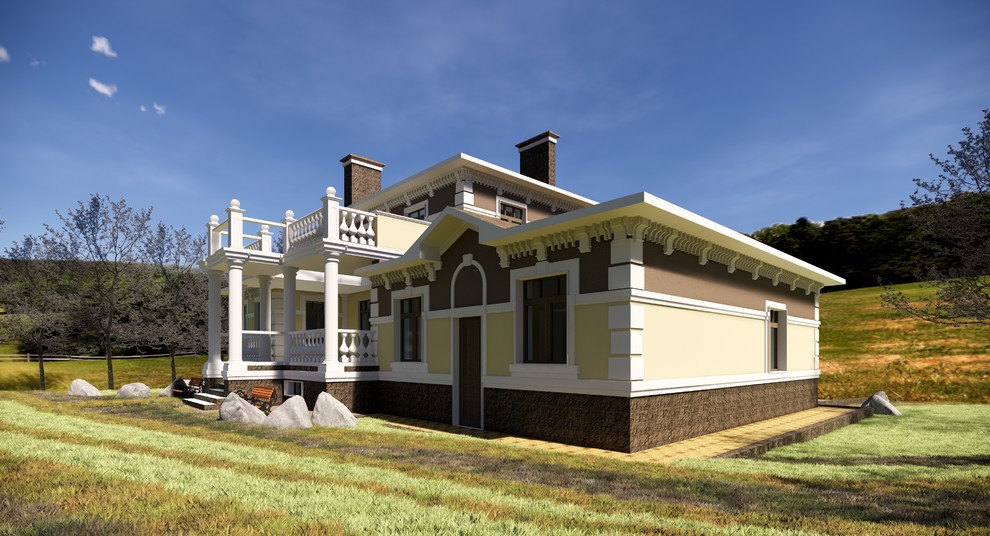 Реконструкция загородного жилого дома