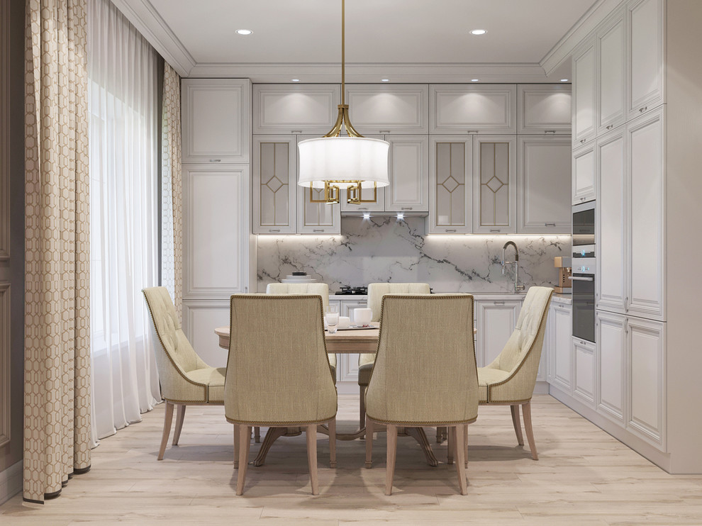 Проект двухэтажного коттеджа в неоклассическом стиле