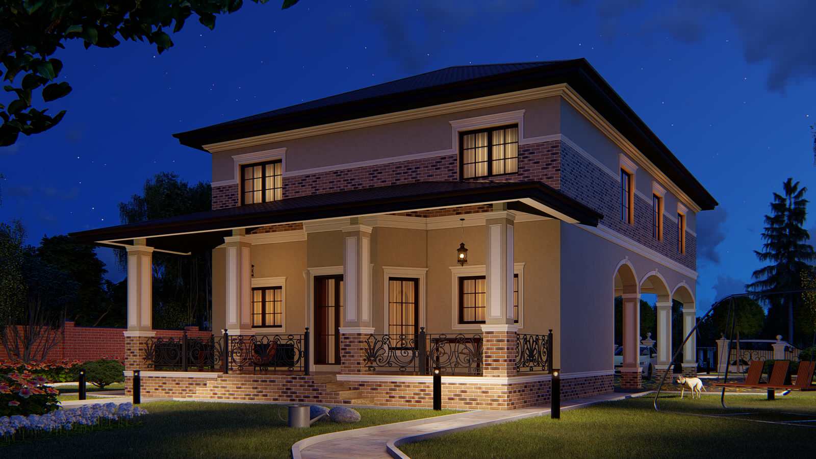 ДОМ - УСАДЬБА + МАСТЕРСКАЯ