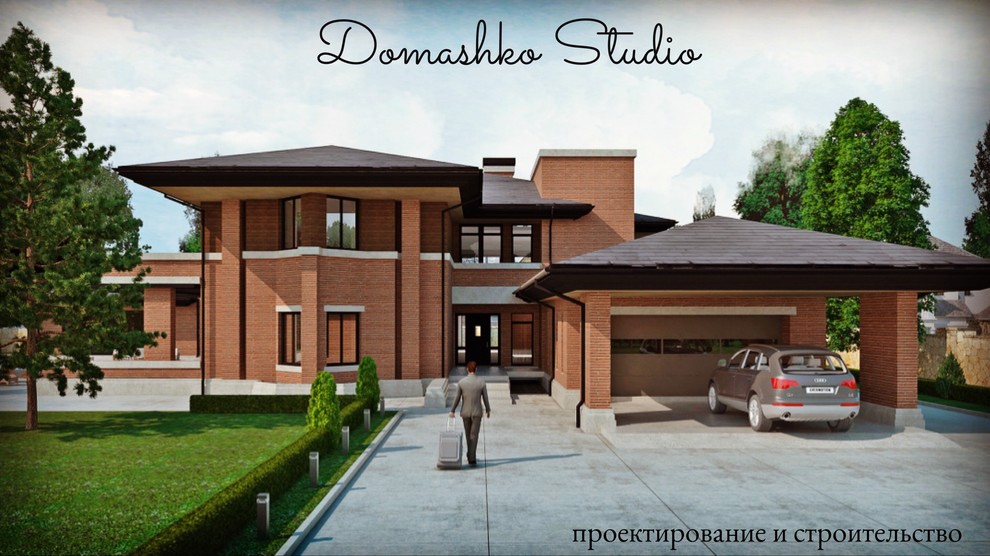 Обложка проекта: Дом Зеленый бор