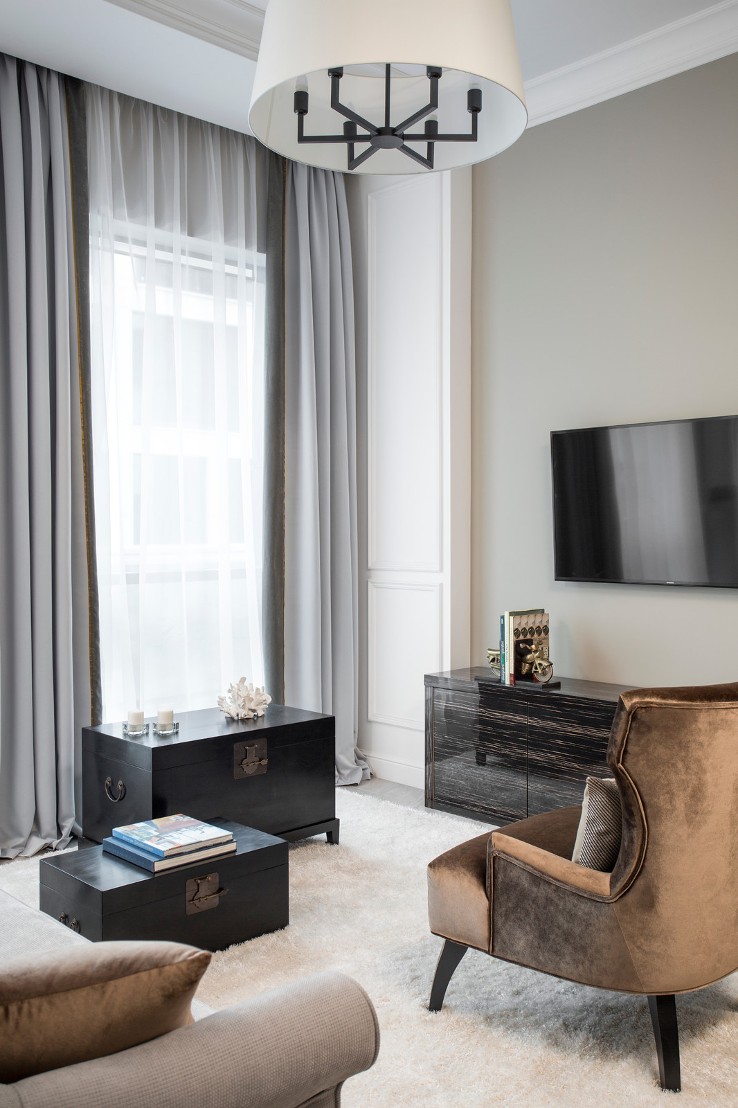 Houzz тур: Апартаменты с мотивами ар деко