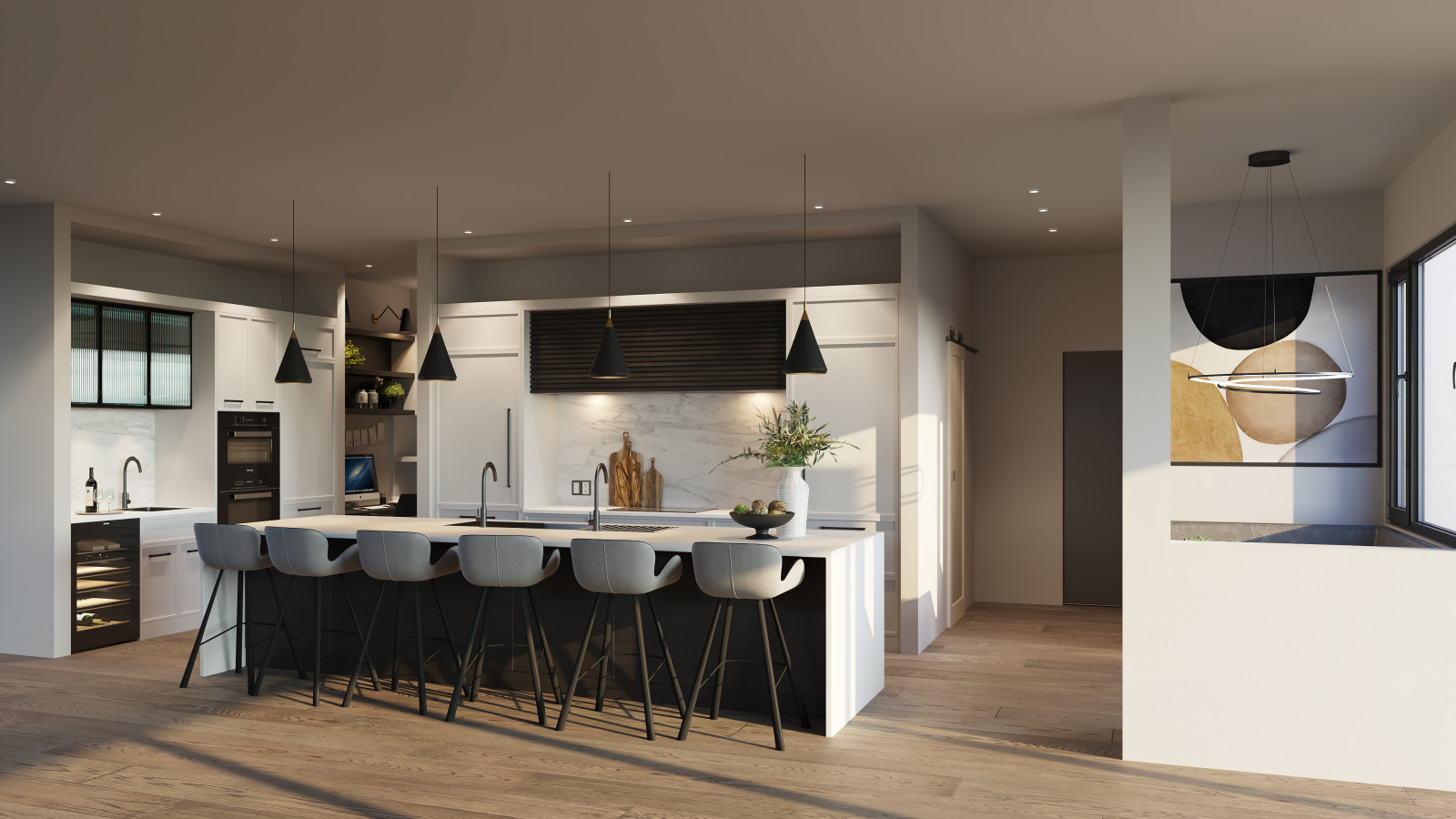 Kitchen render