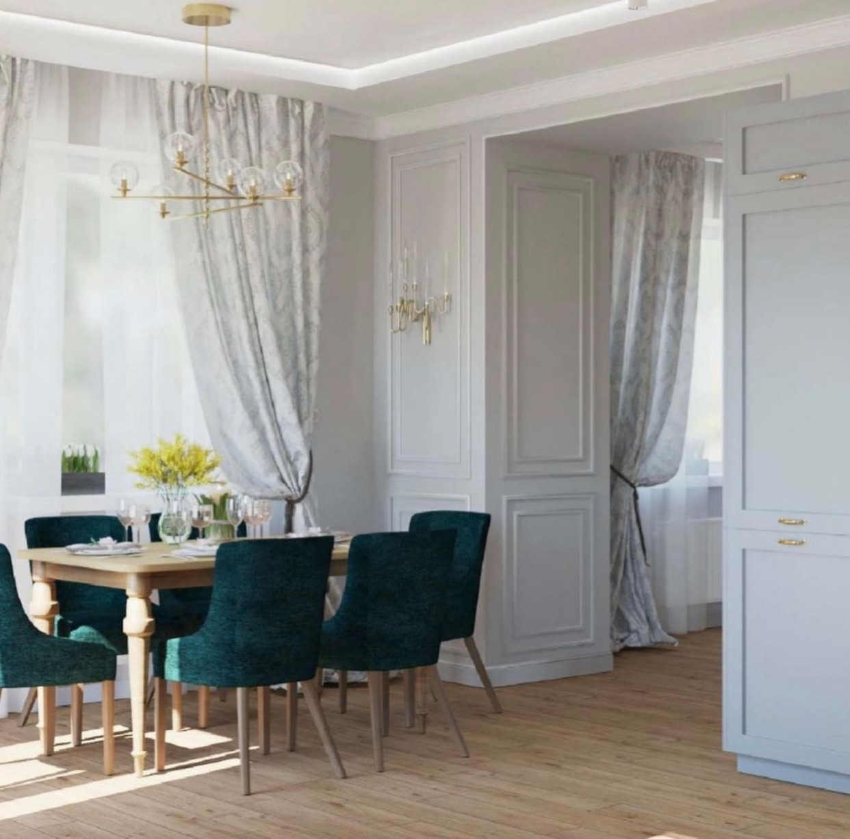 Обложка проекта: Дизайн-проект коттеджа