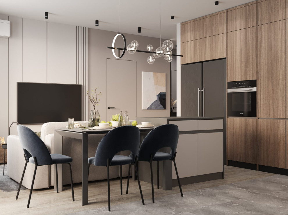 Обложка проекта: ЖК "Красный Аксай" Гостиная