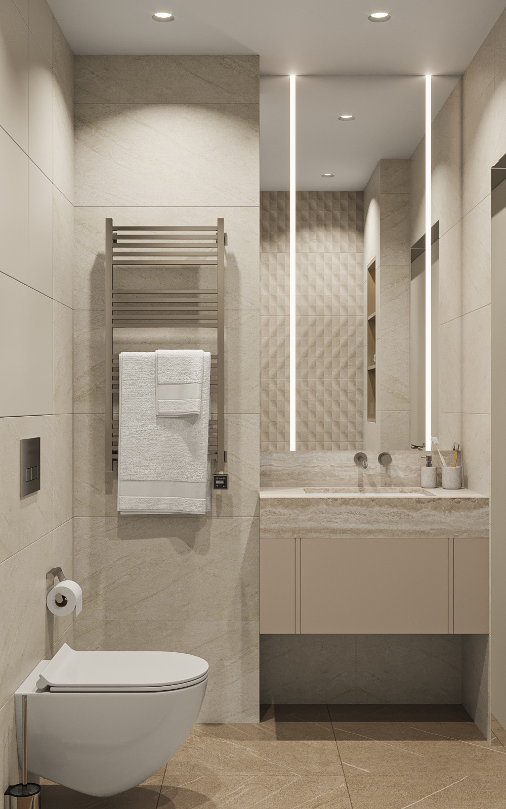 Zefir. Дизайн-проект квартиры, 60 кв.м