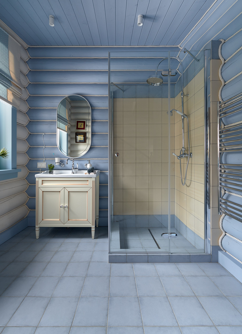 Стилизация дома в КП "Заповедный бор"