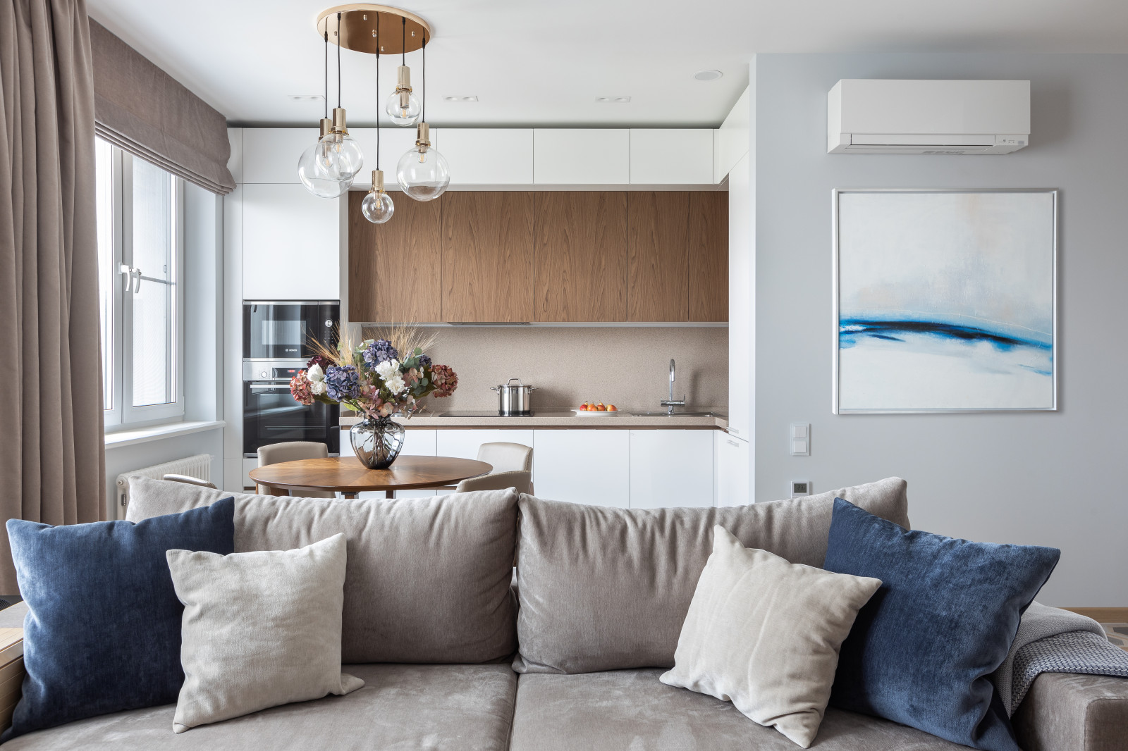 Обложка проекта: Кухня-гостиная