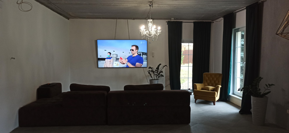 Преображение пространства кухни-гостиной в стиле Лофт